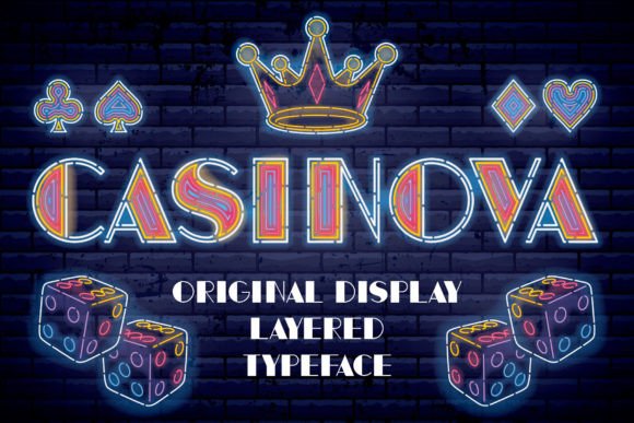 Casinova: A Vintage Label Font for Modern Design