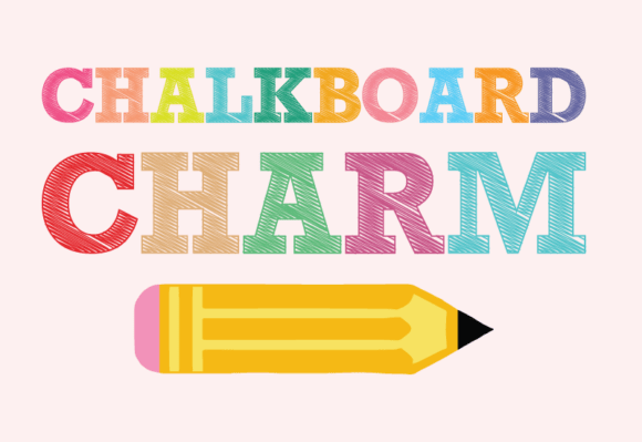 Chalkboardcharm Regular: A Playful Typography Asset