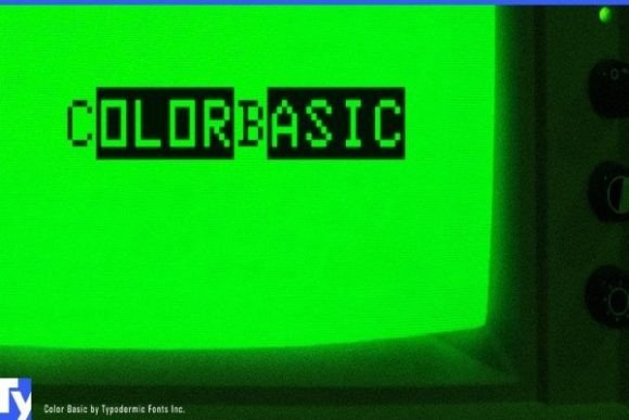 Color Basic: Retro-Inspired Typography for Modern Digital Design