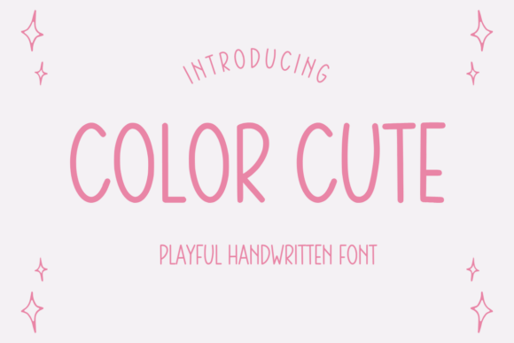 Color Cute: A Playful Font for Modern Creative Projects