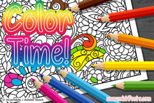 Color Time: The Fun Outline Font for Creative Design