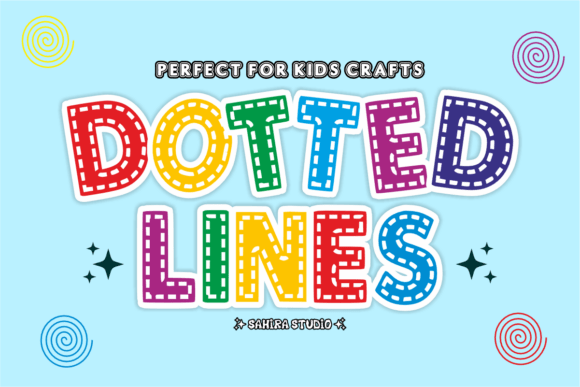 Designing with Joy: The Playful Power of the Dotted Lines Font