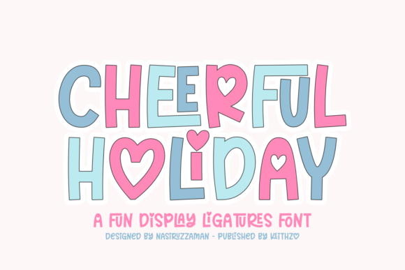 Infusing Joy into Design with Cheerful Holiday Typography