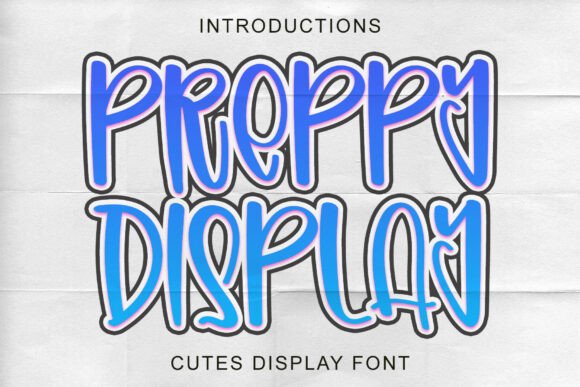 Inject Vibrant Energy with the Preppy Display Typeface