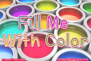 Injecting Vibrancy: The Power of an Outline Font