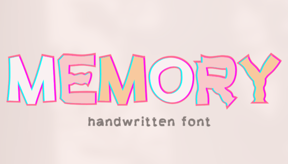 Memory: A Display Font That Creates Magic in Design