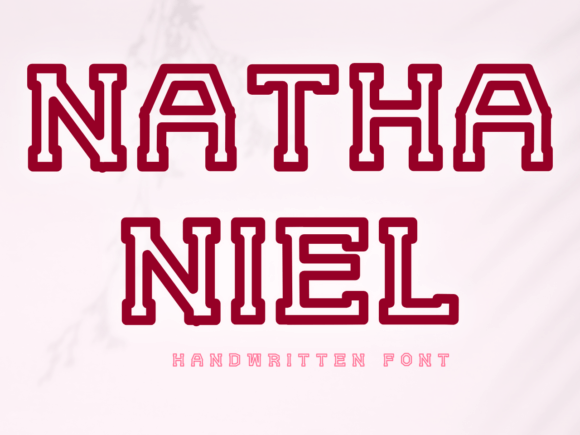 Nathaniel: A Handwritten Font for Distinctive Design